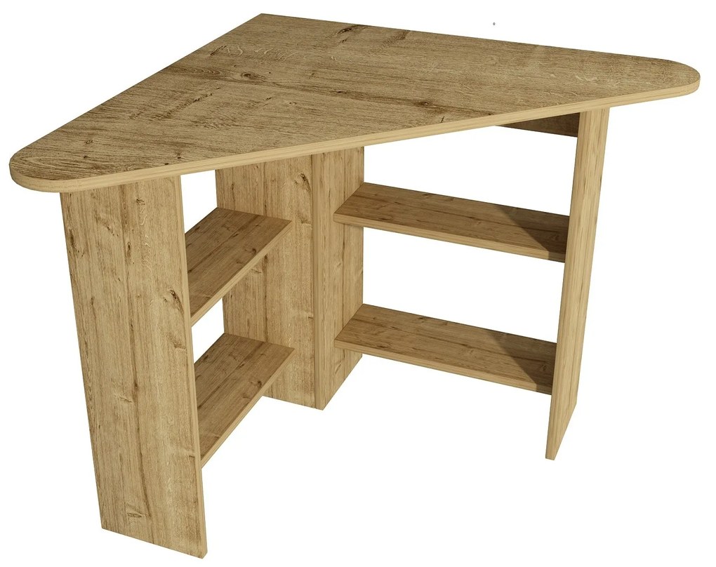Íróasztal Corner - Sapphire Oak
