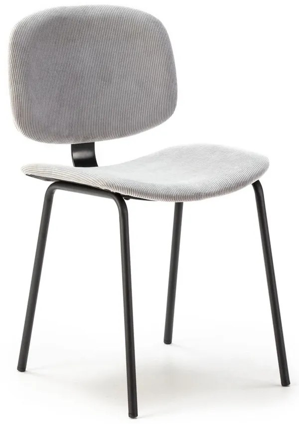 Szürke étkezőszék szett 2 db-os Arus – Marckeric