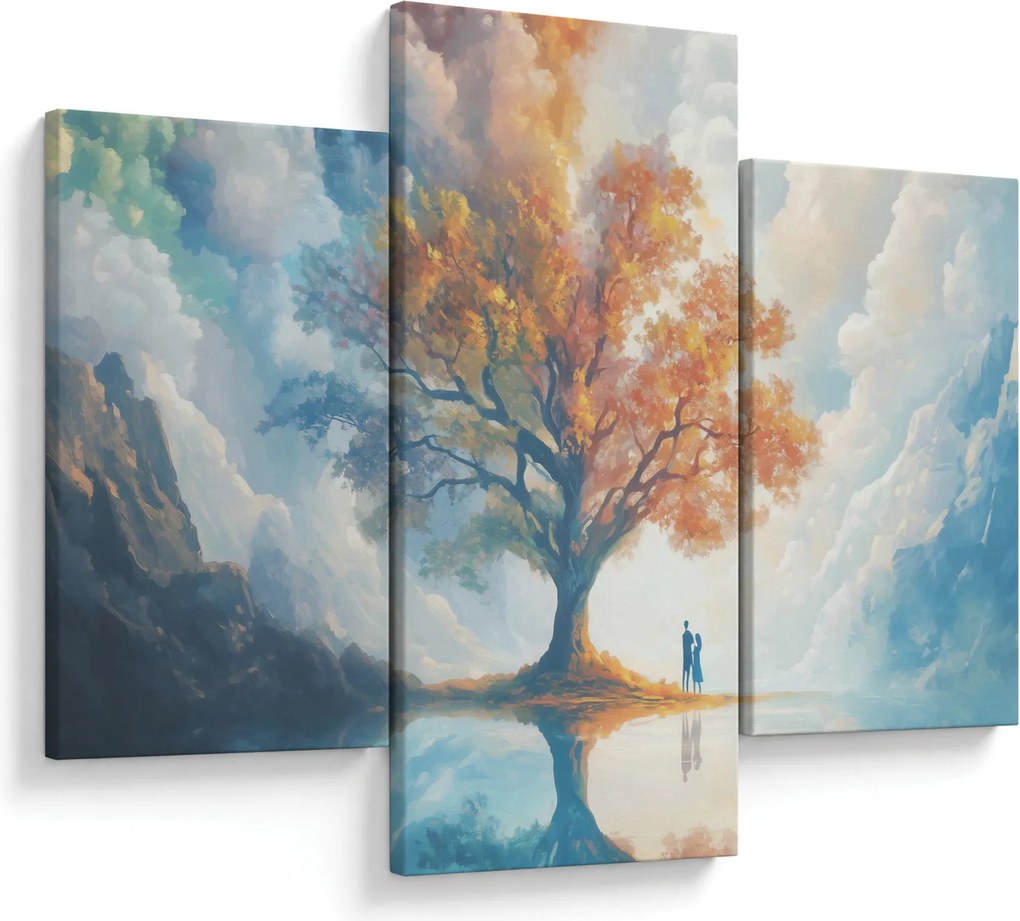 Kép – Az élet és szerelem fája (90x60 cm)