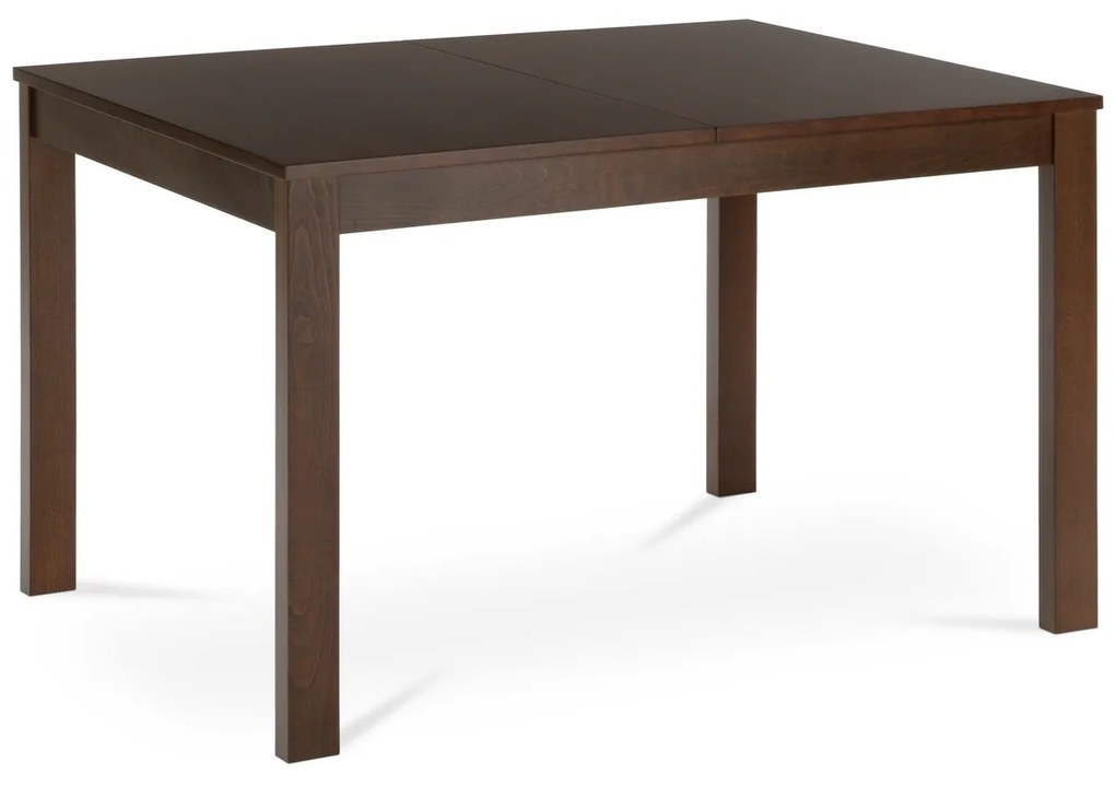 Összecsukható étkezőasztal 120-150 x 80 cm, diófa