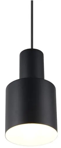 Fekete függőlámpa fém búrával ø 12 cm Agudo – Trio