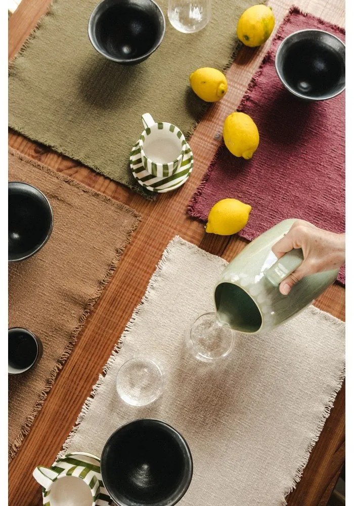 Pamut tányéralátét 38x50 cm Handloom – Lorena Canals