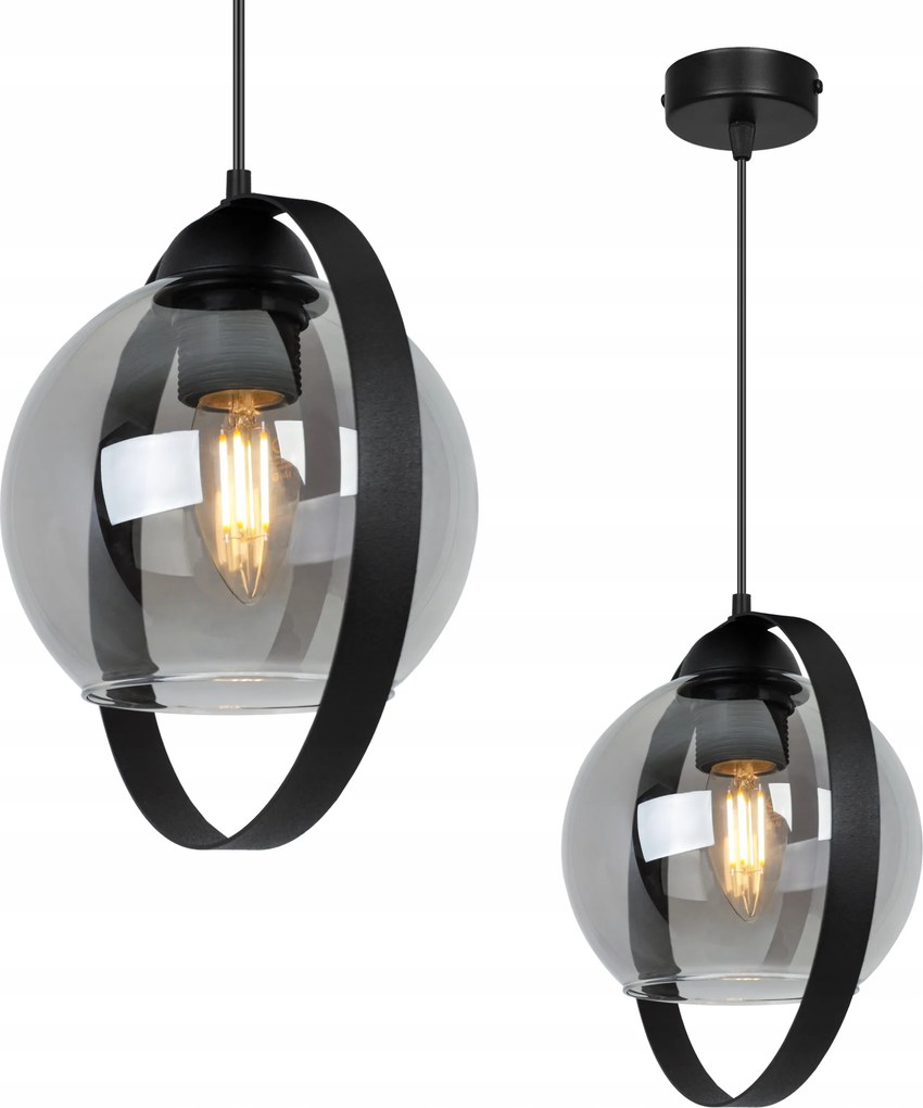 Mennyezeti Lámpa Lógó Csillár Szimpla Üveg Lámpabúra Gyűrű