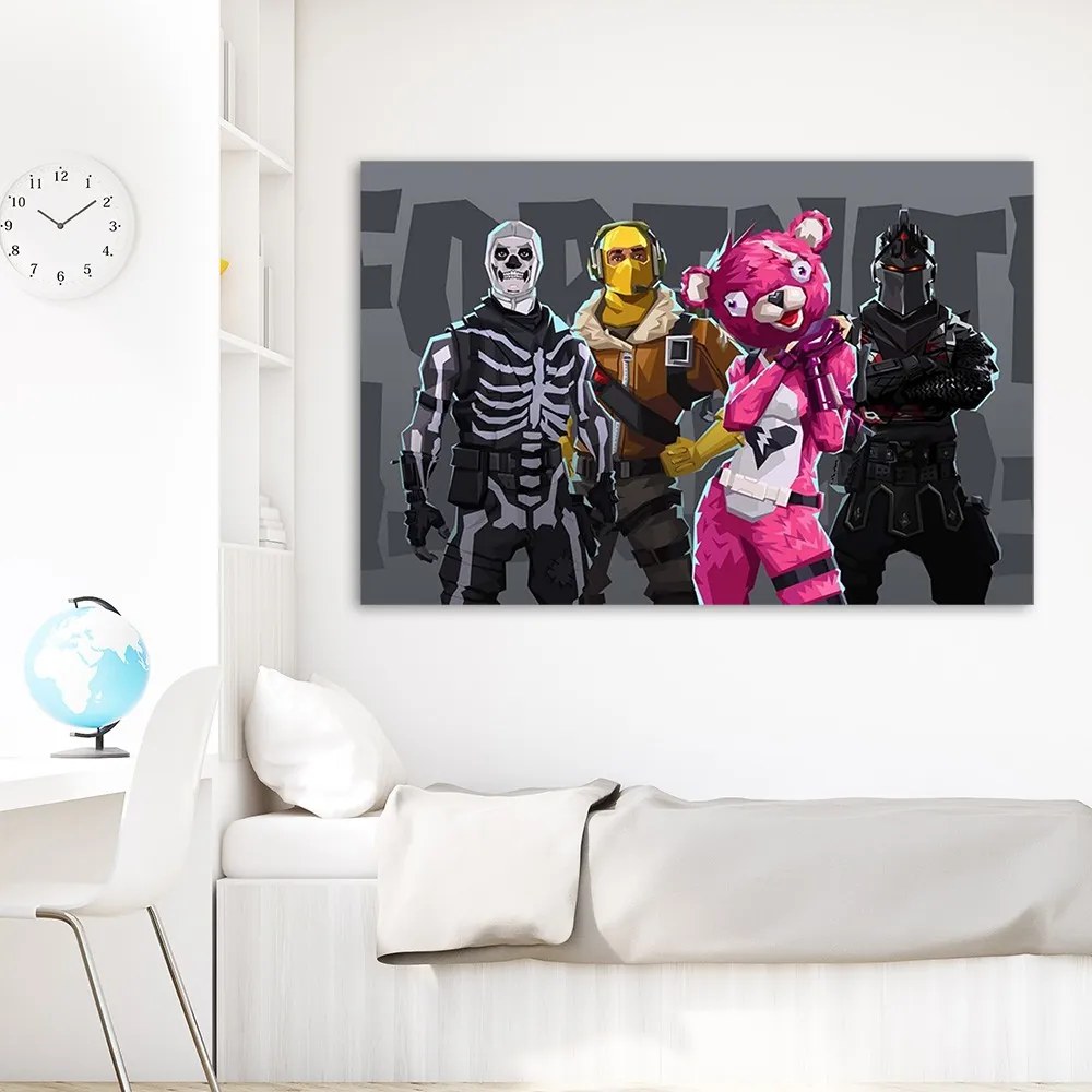 Gario Vászonkép Fortnite videojáték - Nikita Abakumov Méret: 90 x 60 cm
