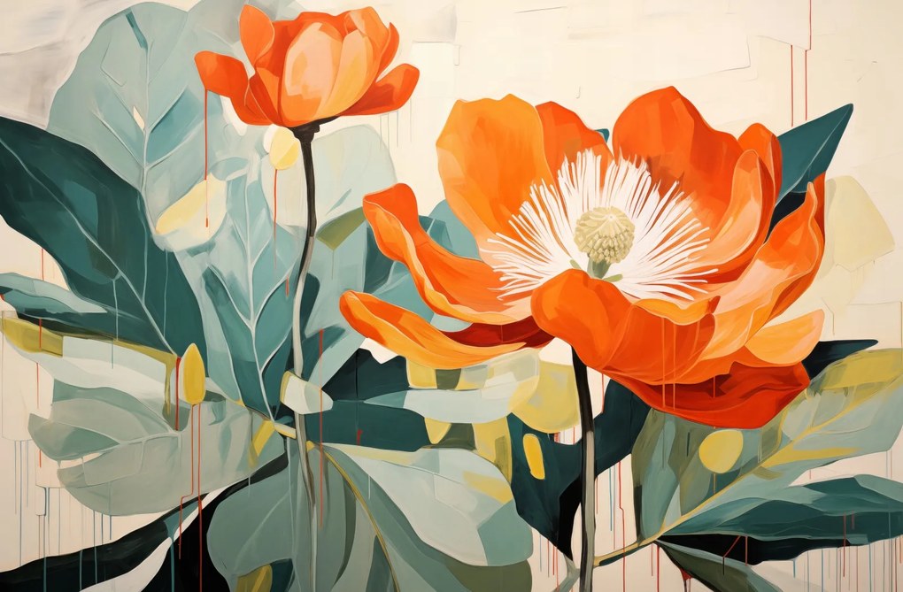 Poszter 91,5x60cm Élő tájkép