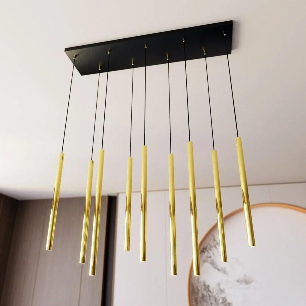 Emibig modern függeszték selter fekete arany emi1332/9