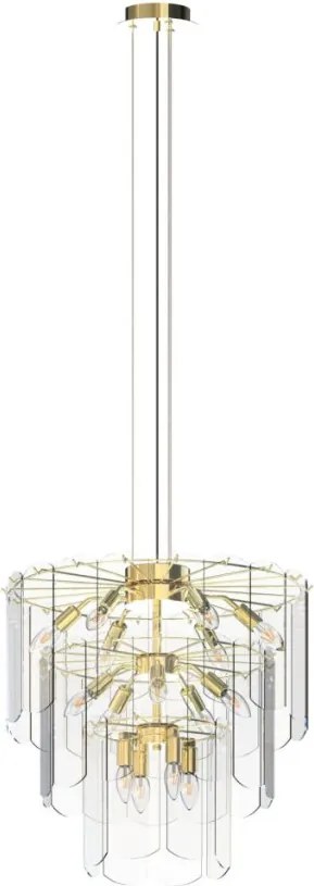 Zuma Line NIRA MD3523-14L-EGN Plafonlámpa 14x40W/E14 IP20