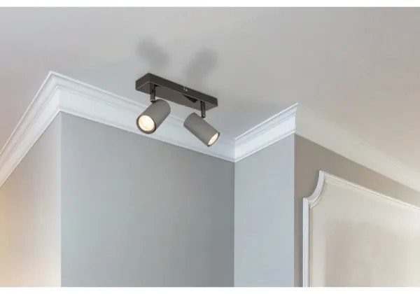 Globo 57911-2S - Spotlámpa ROBBY 2xGU10/25W/230V