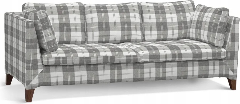 Dekoria Stockholm 3 személyes kanapé huzat Ikea szürke