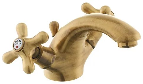 Paffoni Ricordi mosdó csaptelep leeresztőszeleppel bronz IR075BR