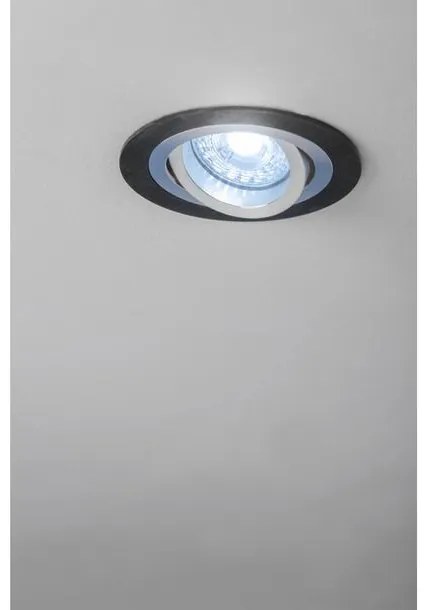 Lámpa Mennyezeti lámpatest MORENA, IP20, kör, fekete