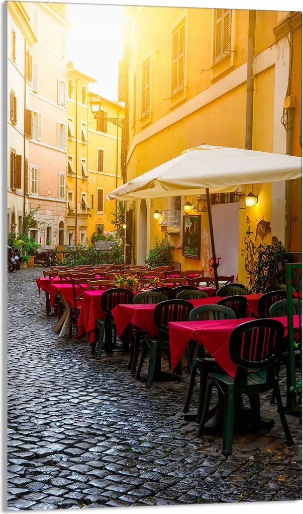 Üveg Vágódeszka 30x52 Utca a Konyhába