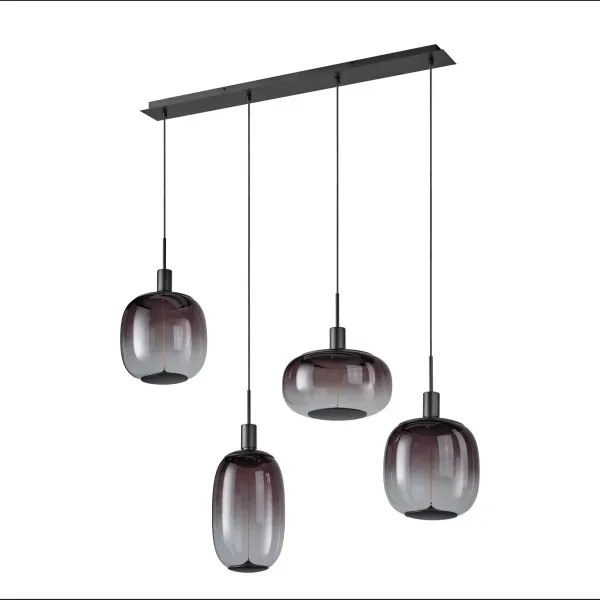 Osram - Tápkábel NEEDLE PENDANT 4xE27/25W/230V antracitszürke