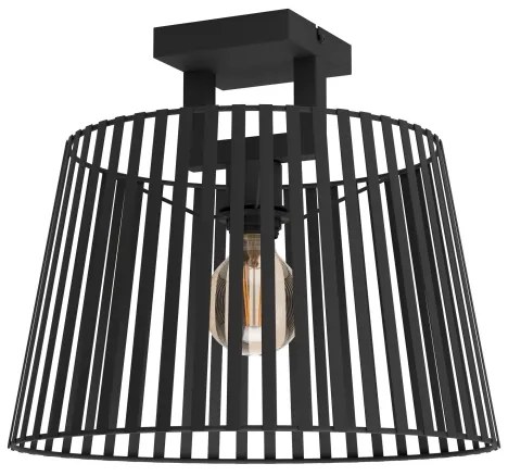 Eglo 390001 - Mennyezeti lámpa BOGOTA 1xE27/40W/230V fekete