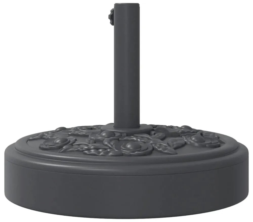 vidaXL kerek napernyőtalp rúdhoz Ø38 / 48 mm 25 kg