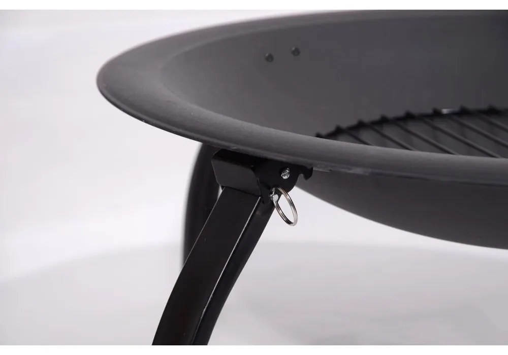 Vesuv tűzrakó hely grillráccsal és fedéllel, ø 48 cm - Cattara
