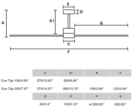 FARO 33761WT - Mennyezeti ventilátor AMELIA L fekete átm.132 cm WT + távirányítás