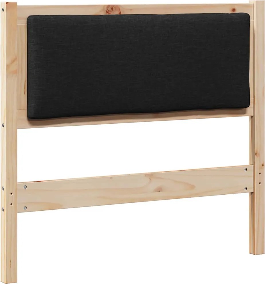 vidaXL Fejtámla Egyéb Barna 90 cm Tömör fenyőfa