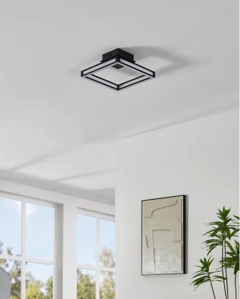 Eglo 99787 - LED Mennyezeti lámpa ALTAFLOR LED/11,2W/230V fekete