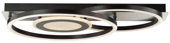 Brilliant - LED dimmelhető fekete mennyezeti lámpa MAUREEN LED/27W/230V