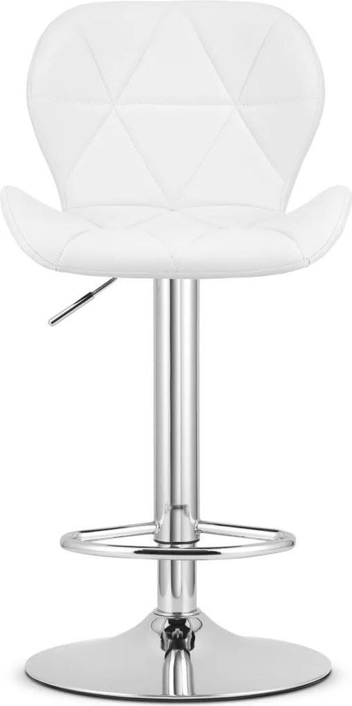 Akciós bárszék öko bőrből WEST, fehér II. osztály