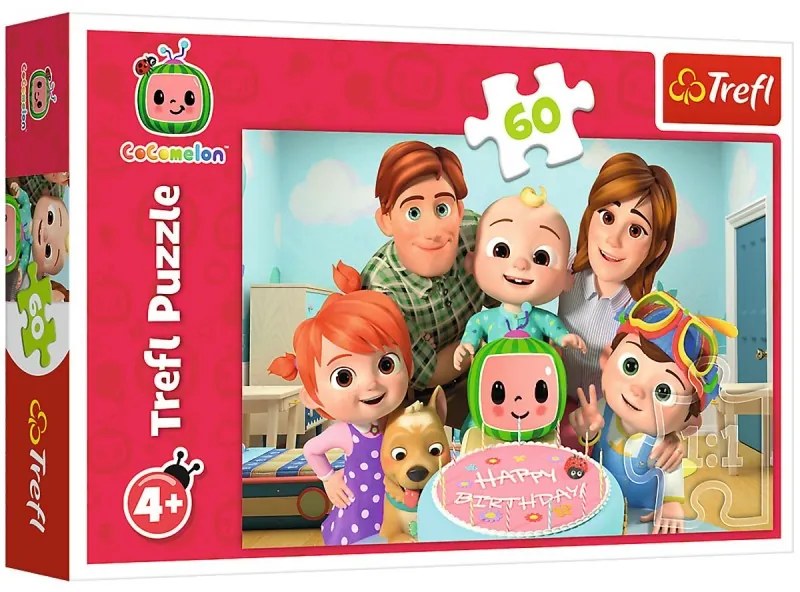 Gyerek puzzle - cocomelon family - 60 db