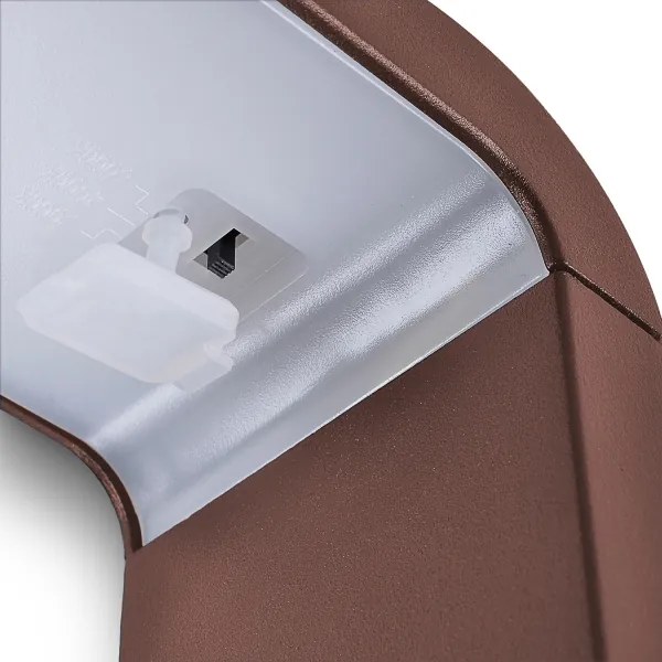 Brilagi - LED kültéri lámpa BARI LED/7W/230V 3000/4000/6000K barna IP54 80 cm