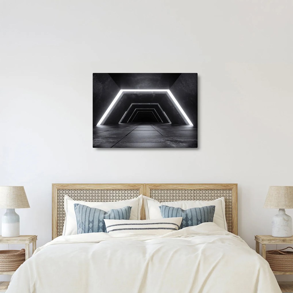 Kép - Futurisztikus alagút (70x50 cm)
