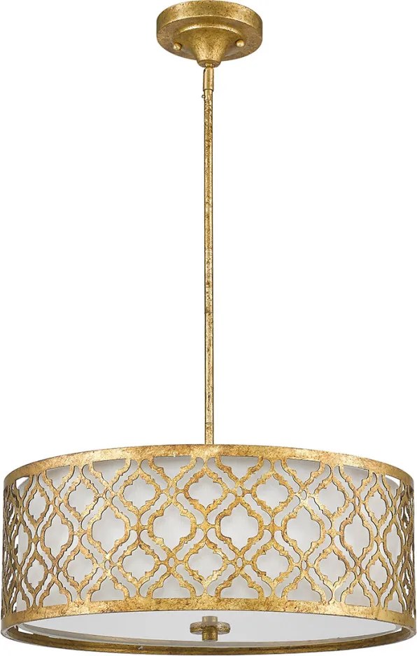 Gilded Nola Arabella GN-ARABELLA-P-L Plafonlámpa 3x75W/E27