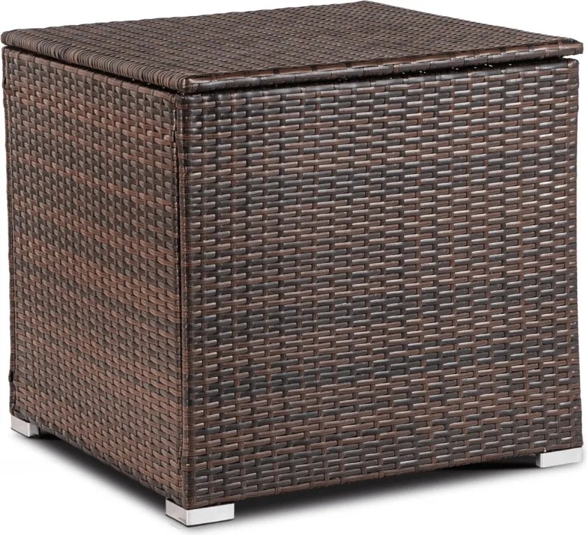 Kerti bútor szett barna/bézs színben – NEGRO