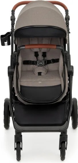 KINDERKRAFT - Kombinált babakocsi 3in1 ESME Sand bézs + autósülés MINK PRO