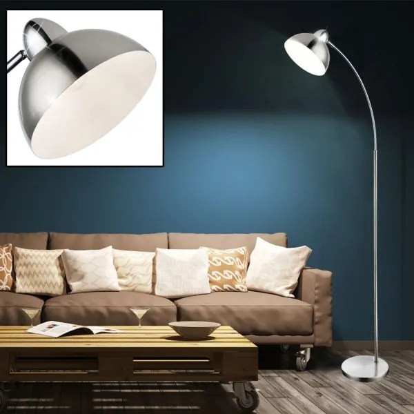 GLOBO 24703SN - Állólámpa ANITA 1xE27/40W/230V