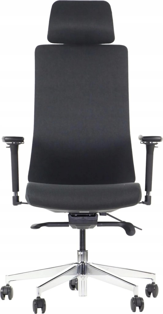 Akcent/f Plus irodai szék, fekete, 4D padló, megfelel a rendeletnek