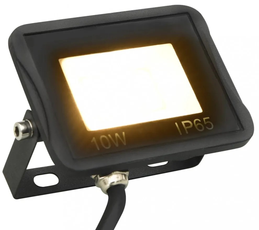 meleg fehér fényű LED-es reflektor 10 W