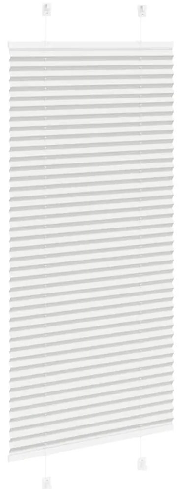 pliszírozott redőny világosszürke 55x100 cm szövetszélesség