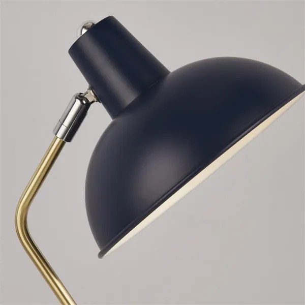 Searchlight EU60985NV - Asztali lámpa ABERDEEN 1xE14/7W/230V kék