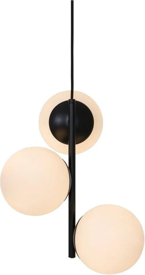 NORDLUX 48603003 LILLY Többágú Függesztett Lámpa Fehér, Fekete E14 IP20