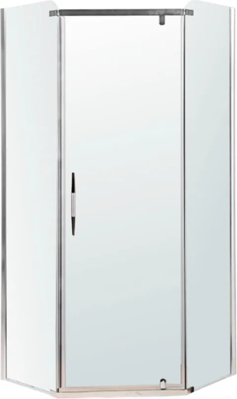 Celtic 90x90 cm ötszögletű zuhanykabin tálca nélkül