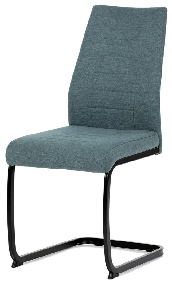 Zöld Szövet Szánkótalpas Étkezőszék. DCL-438