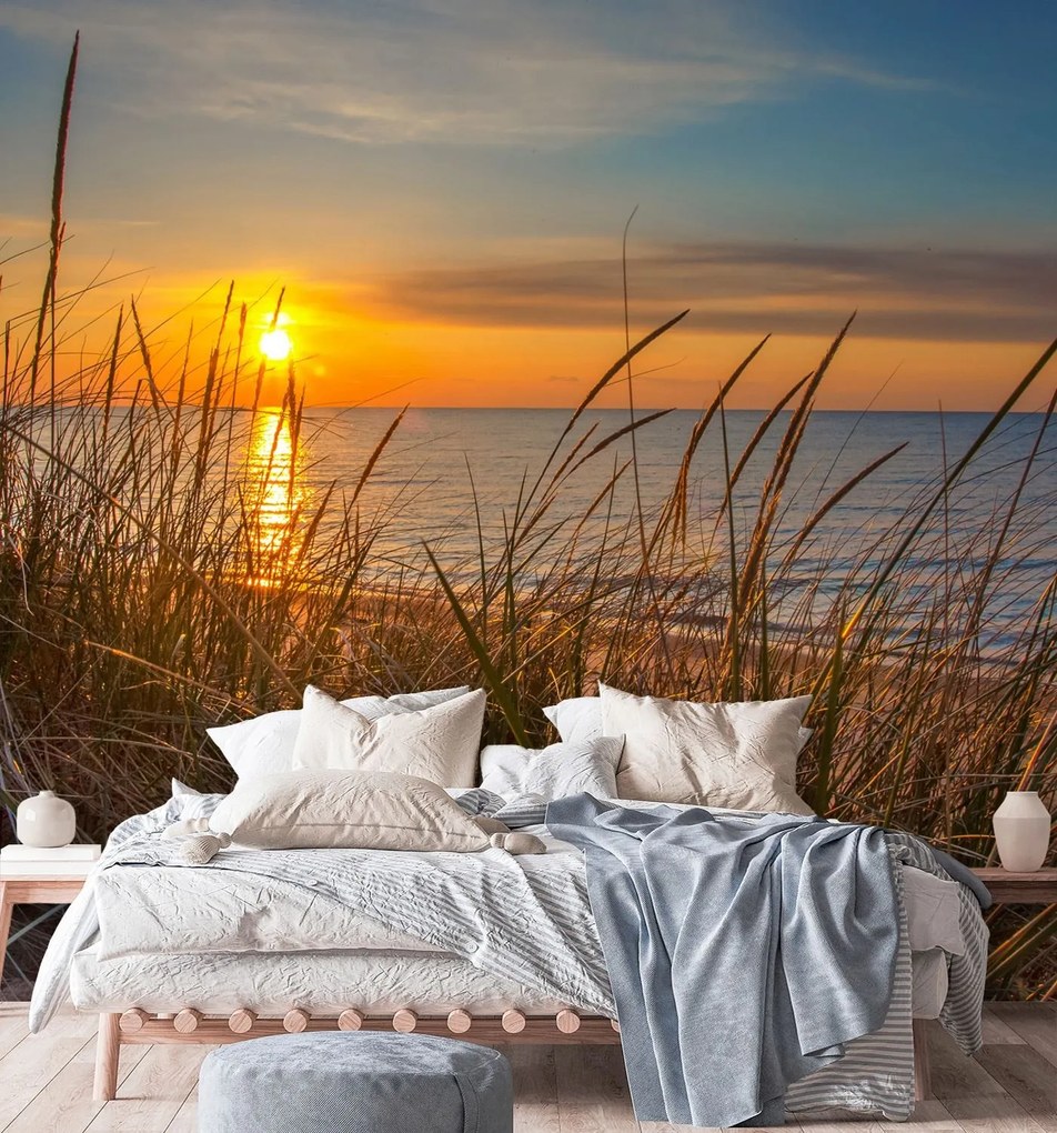 Gario Fotótapéta A naplemente kilátása a tenger felett Anyag: Vlies, Méret: 250 x 250 cm