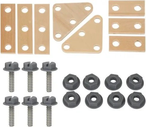 KRUZZEL Fa játékműhely 3in1 - Kruzzel