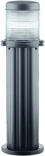 NOVOLUX 228C-G05X1A-02 OMO Modern Kültéri Állólámpa Fekete, Átlátszó E27 IP55