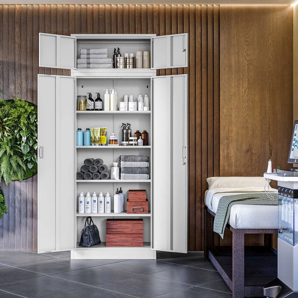 EWA Compact szekrényfeltét 800 x 380 x 400 mm, szürke