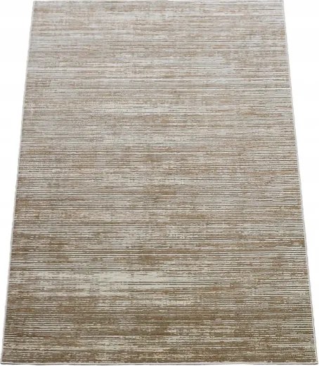 Szőnyeg 120x180 Modern Nappaliba Bézs Csillogó