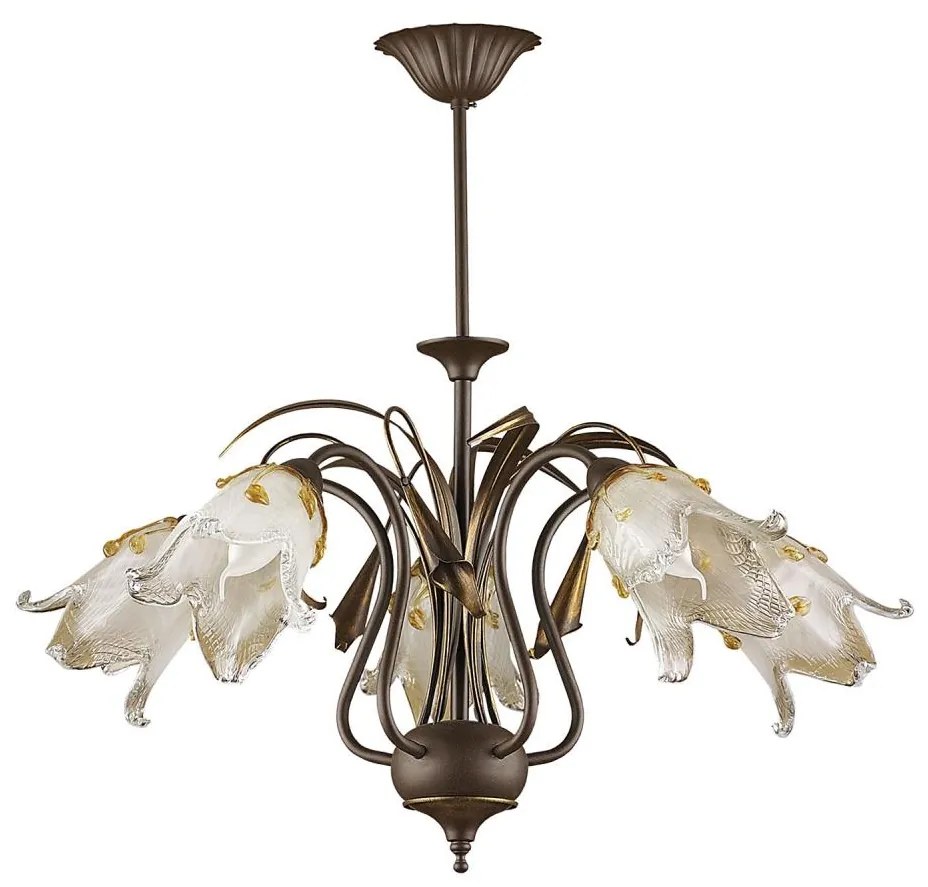 Jupiter 711 - PA5 - Csillár PALOMA 5xE27/40W/230V