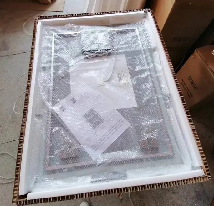 Erga Harper, LED tükör 100x80cm, 2760 lm, 6500K, első/hátsó világítás, ERG-V01-113-1080-00