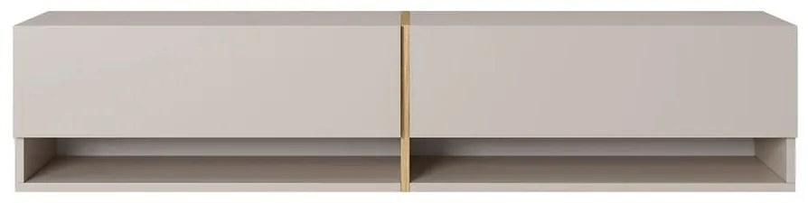 Tv szekrény/asztal Myrtha 140 (szürkés bézs). Akció -15%. 1099011