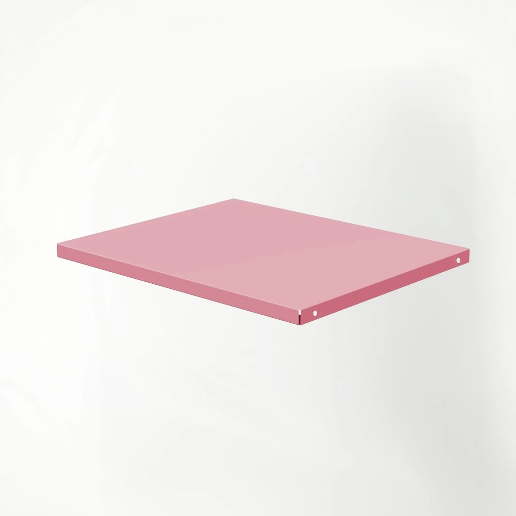 Fém polc ALEX szekrényhez, 448 x 360 x 20 mm, Fresh Style: púderrózsaszín