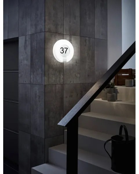 Eglo 98145 - MARCHESA-C LED házszám, állítható fényerő, 15W, IP44