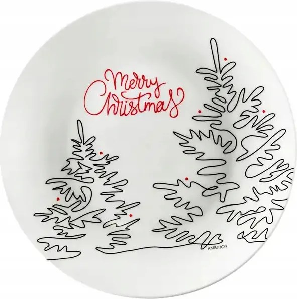 Line Art desszertes tányér Ambition 20 cm